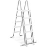 Каркасный бассейн INTEX Ultra Frame 26364, 732×366×132 см — фильтр, лестница, тент, подстилка